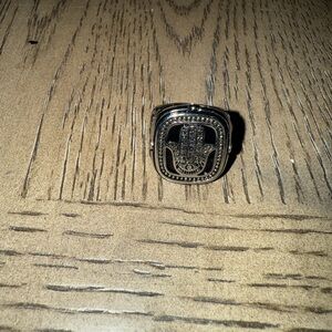 Silver Ornate Men's Ring